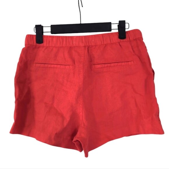 C&C California Linen Drawstring Beach Coastal Bohemian Relaxed Shorts S - Picture 2 of 6